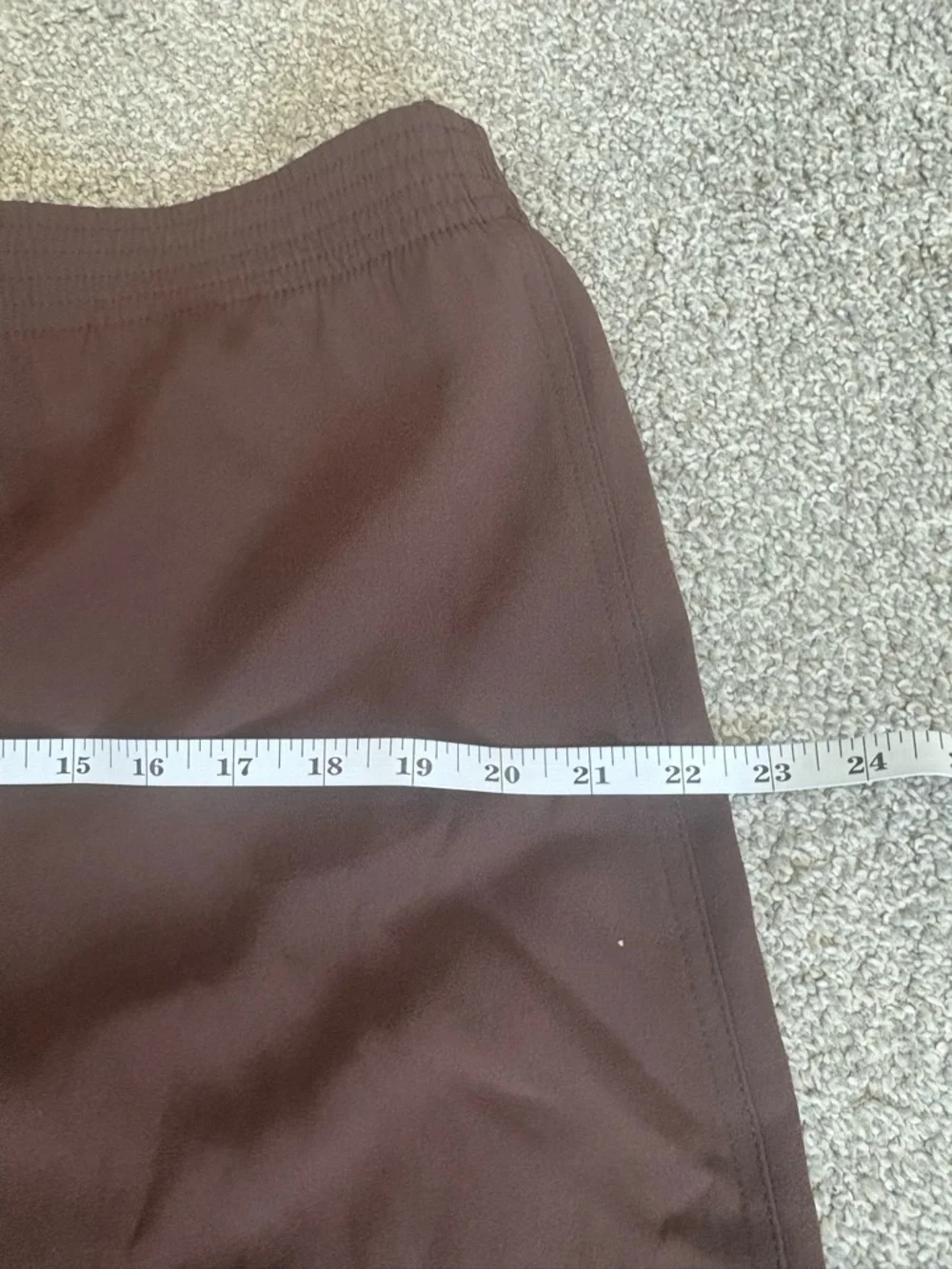 Babaton Parker Palazzo Wide Leg Pants in Chocolate Brown Women’s Size Large - Picture 10 of 12